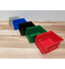 INLINE FABRICATION STANDARD BIN, BLUE