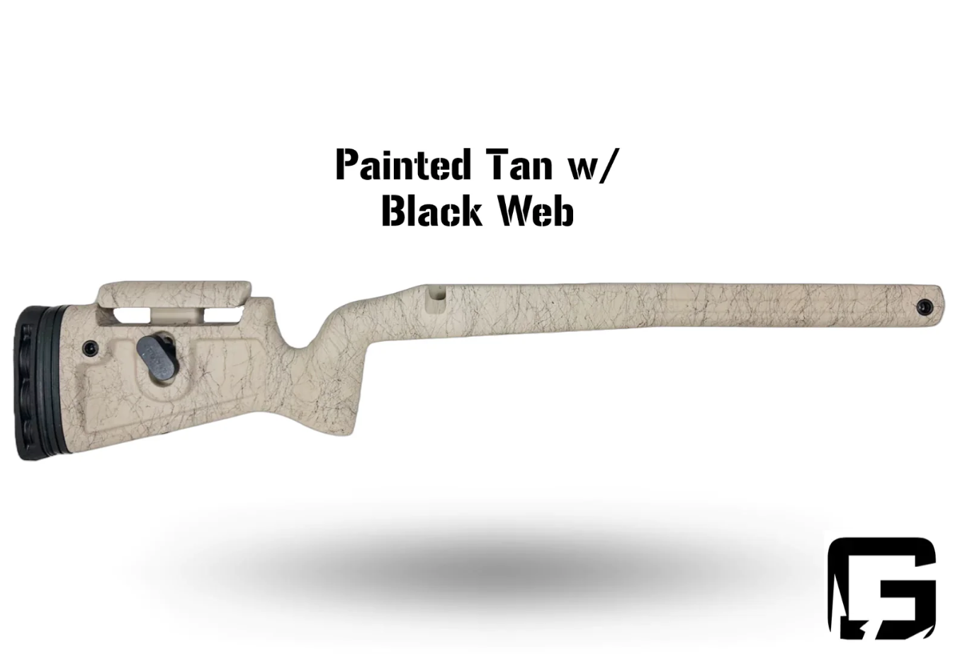 GRAYBOE PHOENIX 2 STOCK, REMINGTON 700 & CLONES, SA, RH, M5, TAN *BLEM*