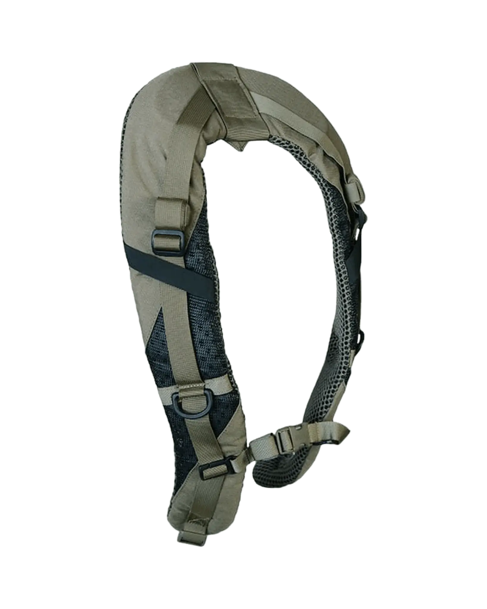 EBERLESTOCK PADDED SHOULDER HARNESS, MILITARY GREEN