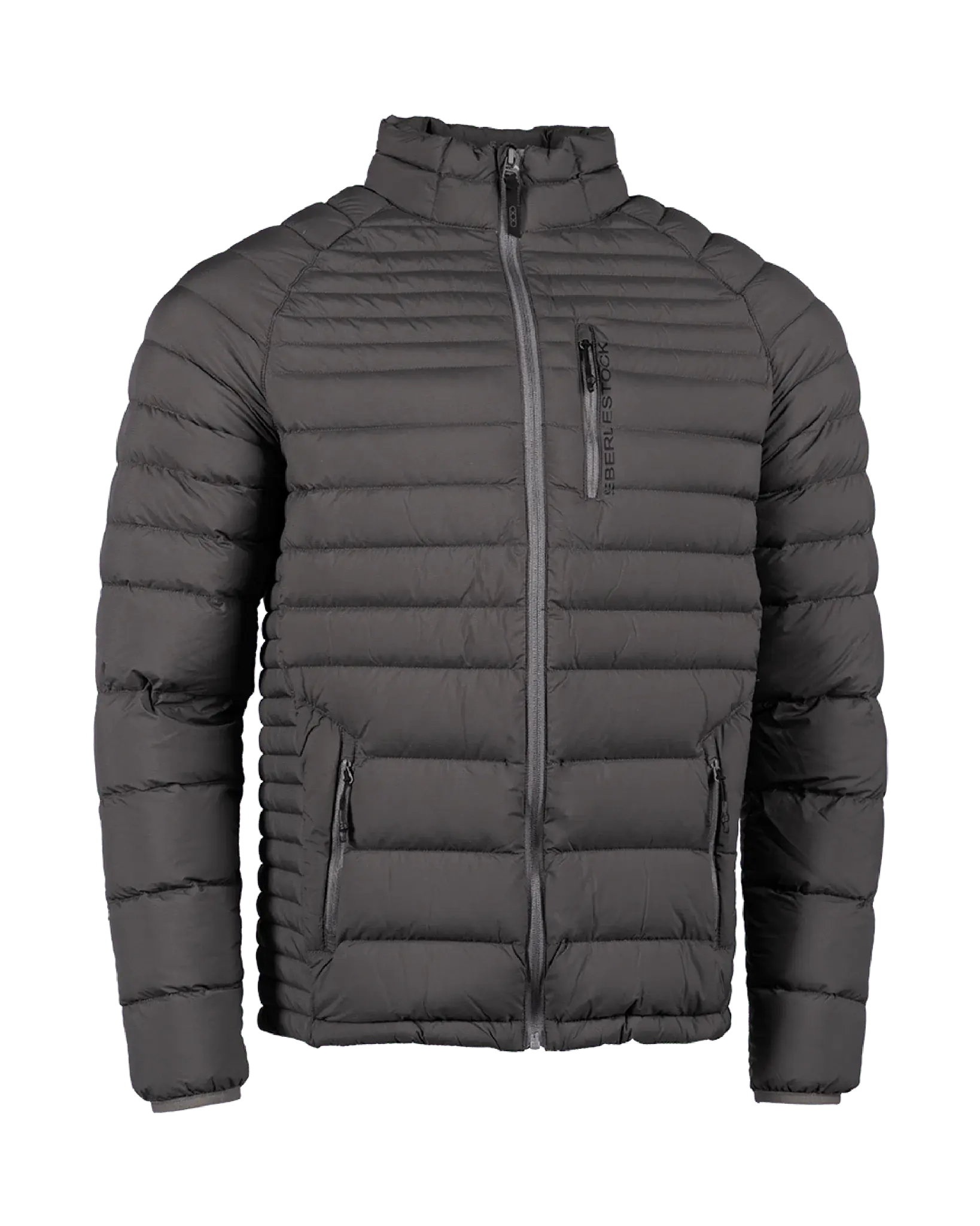 EBERLESTOCK MCCALL DOWN JACKET, GUNMETAL, LARGE