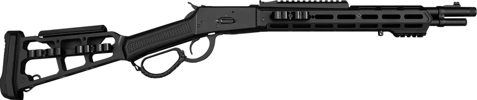 CANUCK CANUCK WRANGLER BLACKOUT LEVER ACTION RIFLE, 357 MAG, 16.5" BARREL, BLACK EVERYTHING
