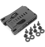 ENGAGE PRECISION ENGAGE PRECISION QUICK RELEASE HOLSTER BELT CLIP, TEK-LOK PATTERN, LOCKING