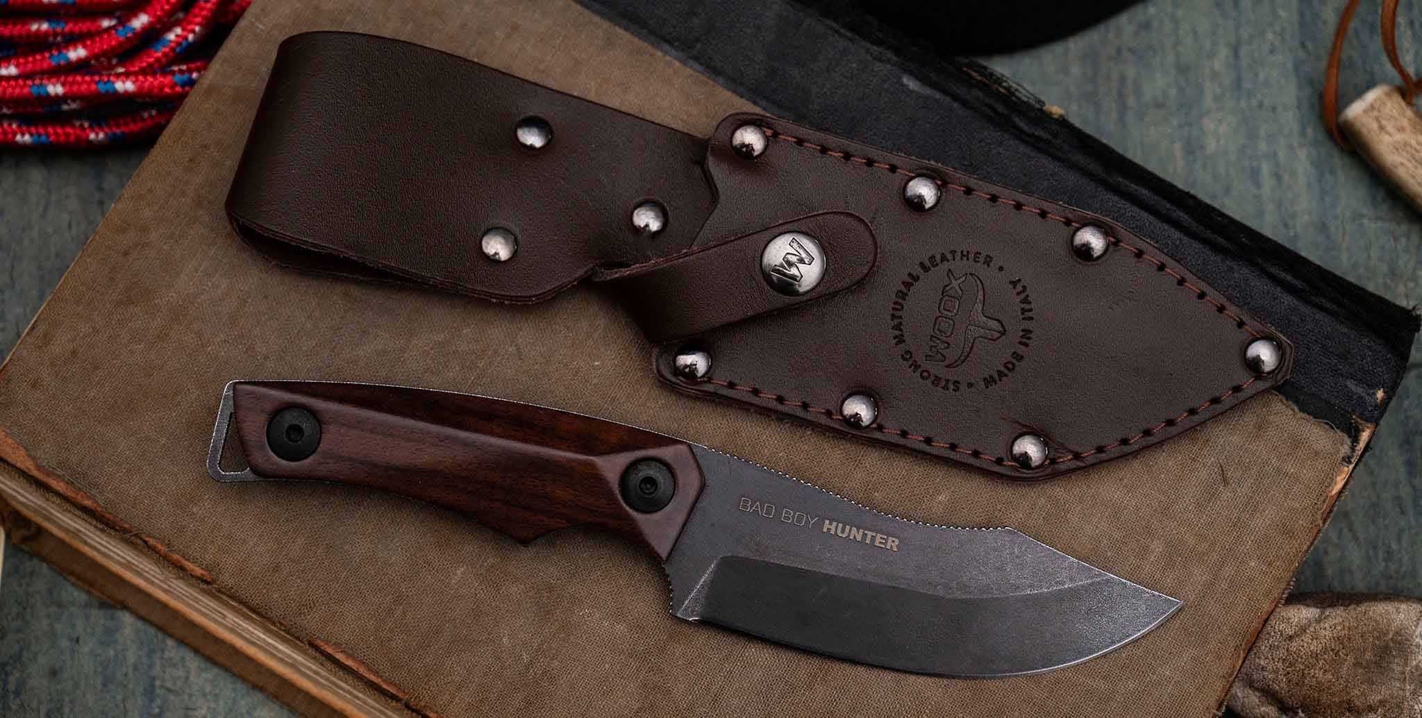 WOOX BAD BOY HUNTER FIXED BLADE KNIFE
