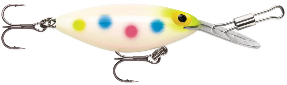 STORM STORM ORIGINAL HOT 'N TOT LURE, SIZE 5, CHARTREUSE WONDERBREAD GLOW