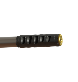 WITHOUT WARNING CHAD SELF-TIMING MUZZLE BRAKE, .243”/6MM, DLC, W/ BARREL TUNER