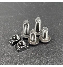 ENGAGE PRECISION ENGAGE PRECISION T-NUT SET, 4 SCREWS, 2 NUTS