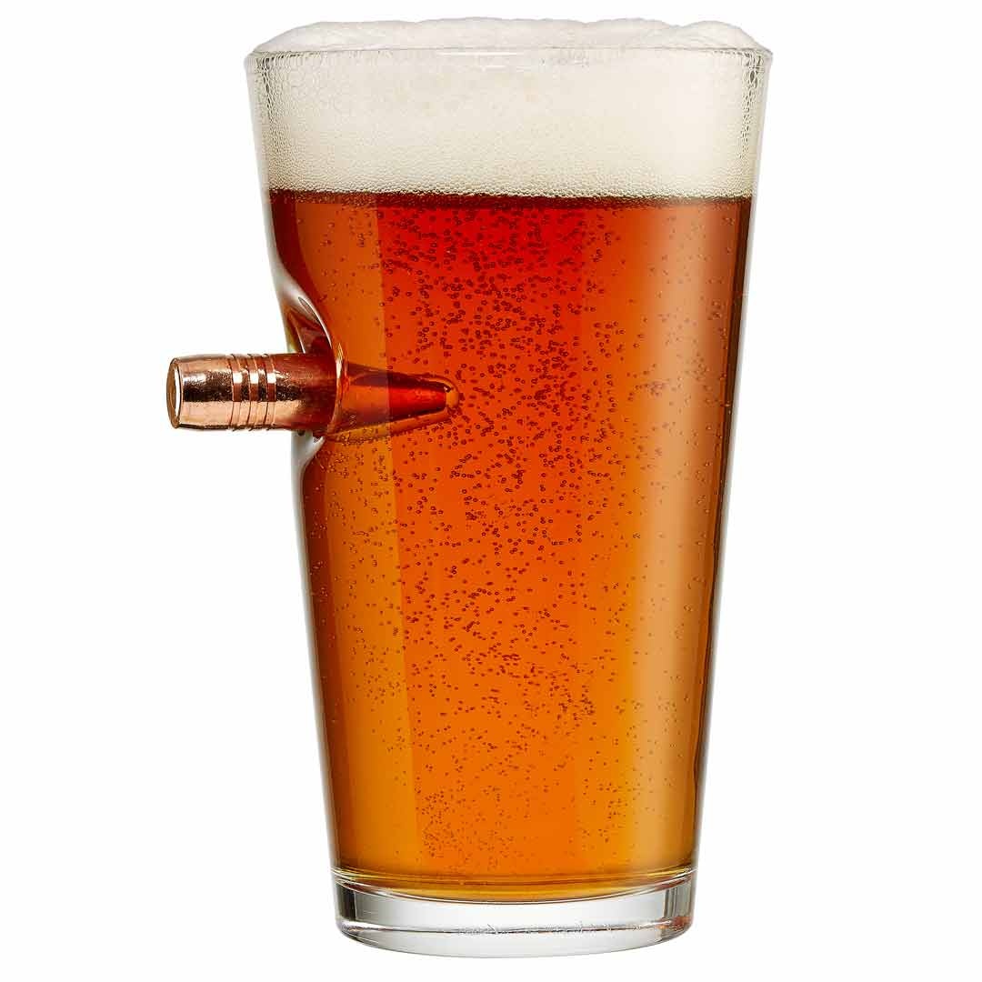 BENSHOT BULLETPROOF PINT GLASS, 50 BMG, 16 OZ