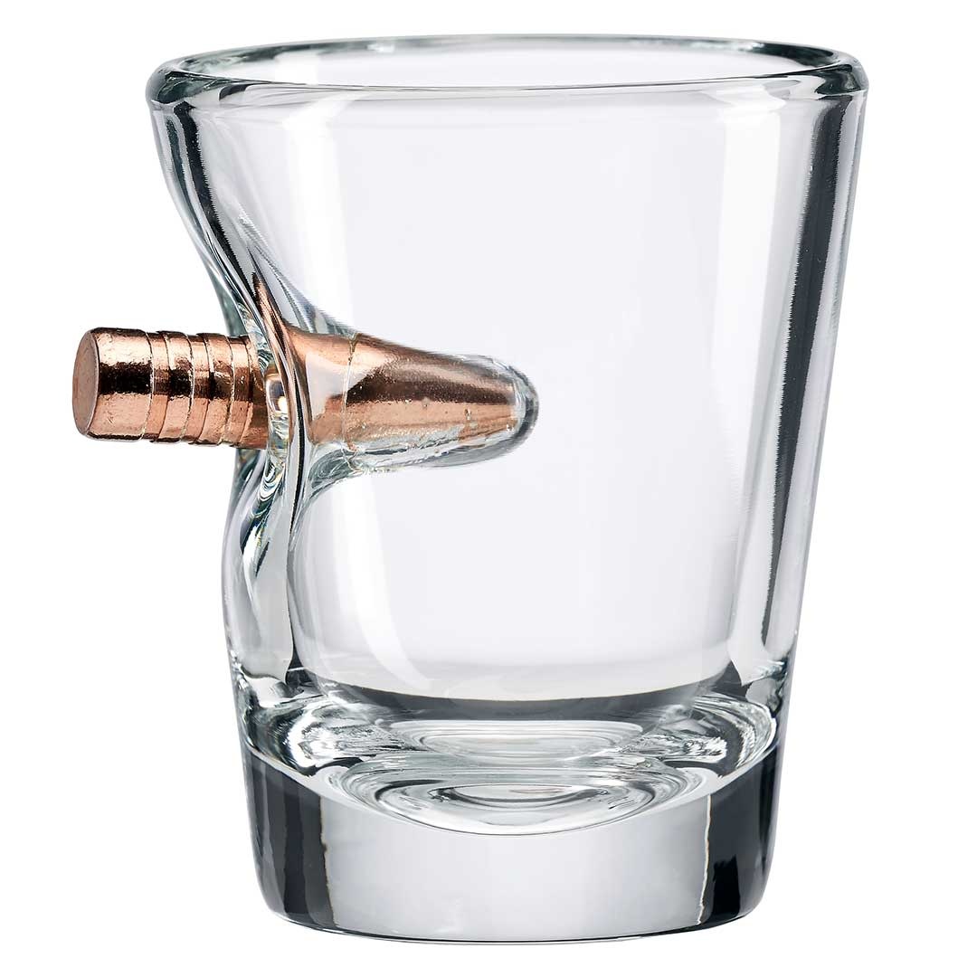 BENSHOT BULLETPROOF SHOT GLASS, 308 WIN, 2 OZ