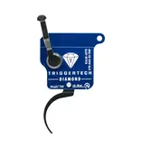 TRIGGERTECH TRIGGERTECH ROUGH DIAMOND TRIGGER, REMINGTON 700 RIFLE, RH, W/O BOLT RELEASE, BLACK, PRO CURVE