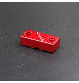 VIPER INTERNATIONAL PYTHON HD BENCH REST BARREL VISE TOP, RIMFIRE/SPORTER, ALUMINUM