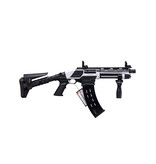 FEDERATION FIREARMS SPM-12 PUMP SHOTGUN, 12 GA, 9" BARREL, WHITE
