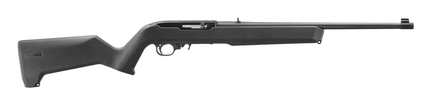 RUGER RUGER 10/22 RIFLE, 22 LR, MAGPUL MOE X-22 STOCK, BLACK