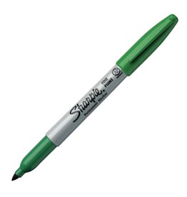 SHARPIE TACTICAL PERMANENT MARKER SYSTEM, FINE POINT, GREEN