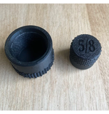 PR SHOOTING SOLUTIONS THREAD PROTECTOR CAP, 5/8-24, BLACK