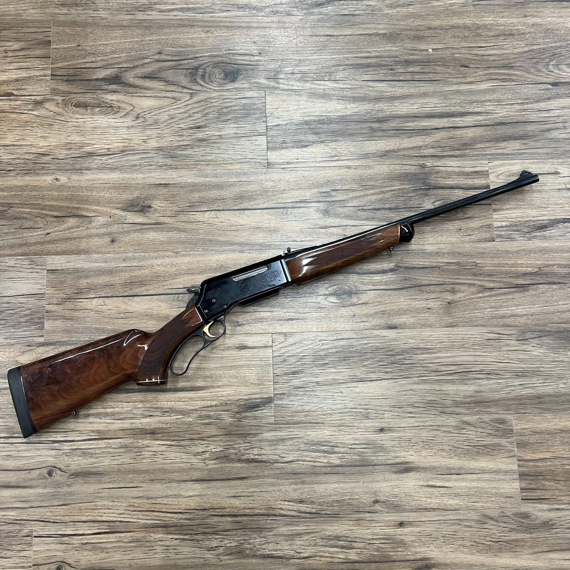 BROWNELLS BROWNING BLR GOLD MEDALION RIFLE, .308 WIN, PISTOL GRIP, PRE-OWNED