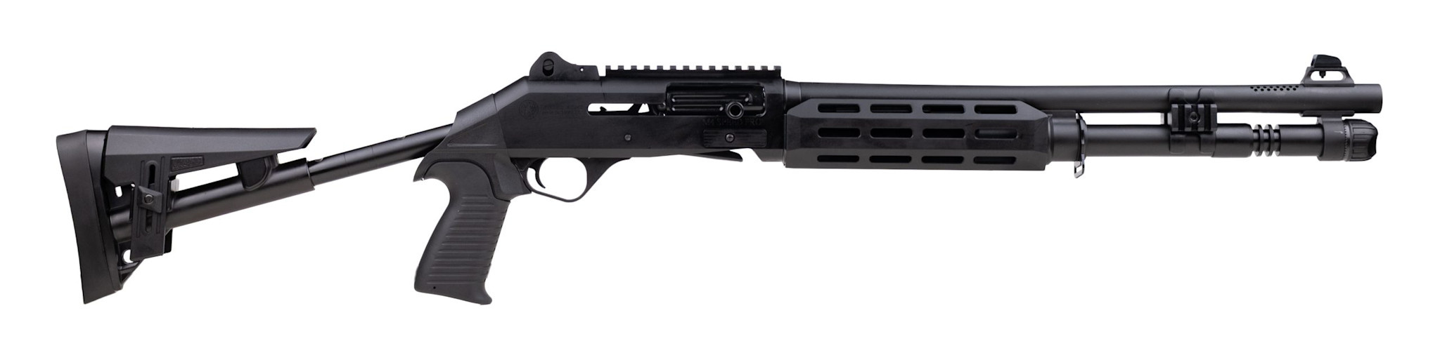 EGE PANZER ARMS M4 SPEED PRO SHOTGUN, 12GA, 3", 18.6" BARREL, BLACK, SUPER TACTICAL TELESCOPIC STOCK