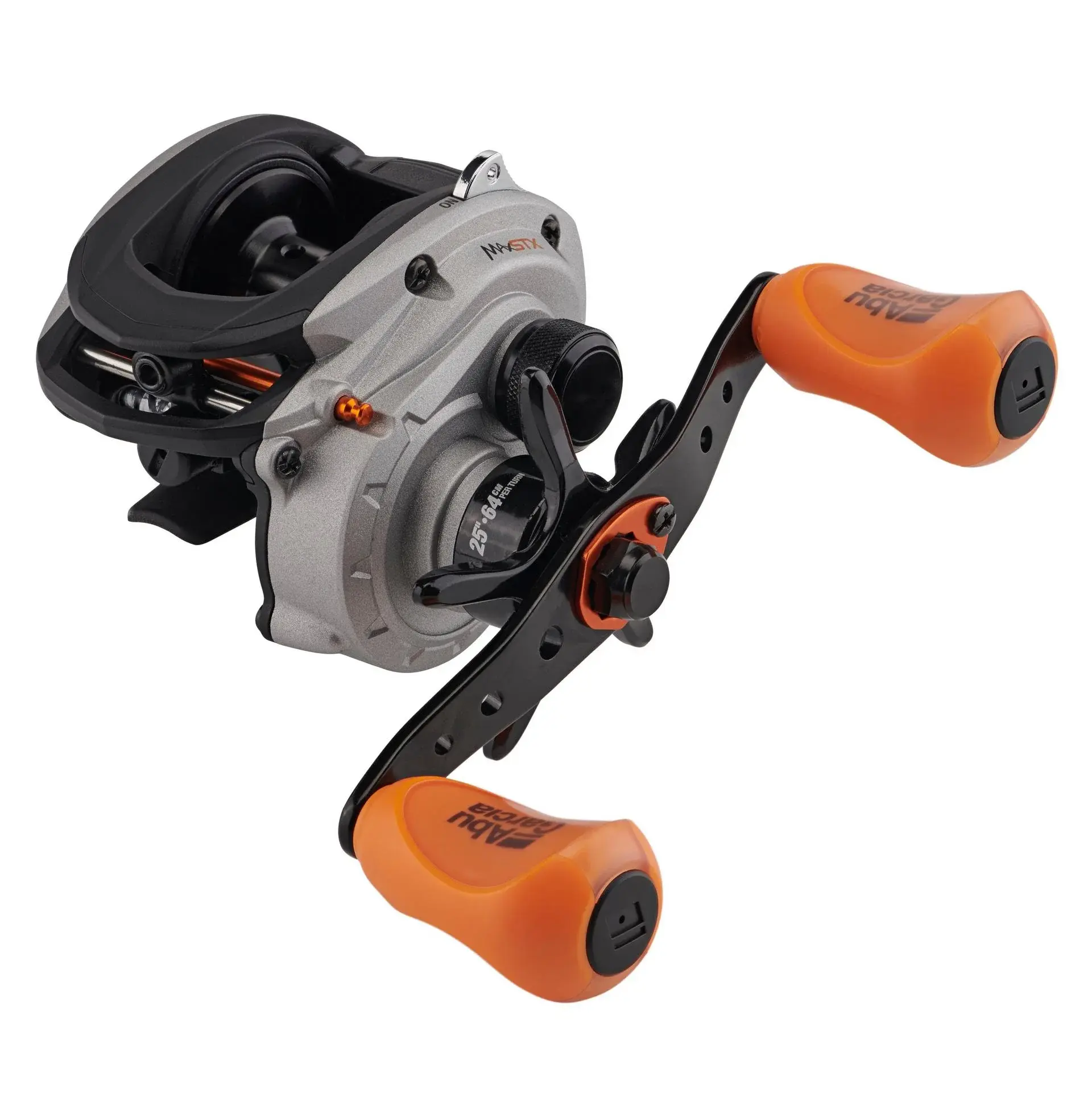 ABU GARCIA ABU GARCIA MAX STX LOW PROFILE BAITCAST REEL, LEFT HAND