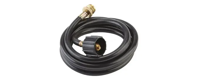 WORLD FAMOUS PROPANE APPLIANCE HOSE, FIVE FOOT