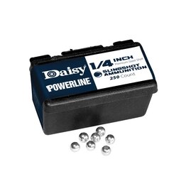 DAISY DAISY POWERLINE SLINGSHOT AMMUNITION, 1/4 INCH, 250 PACK