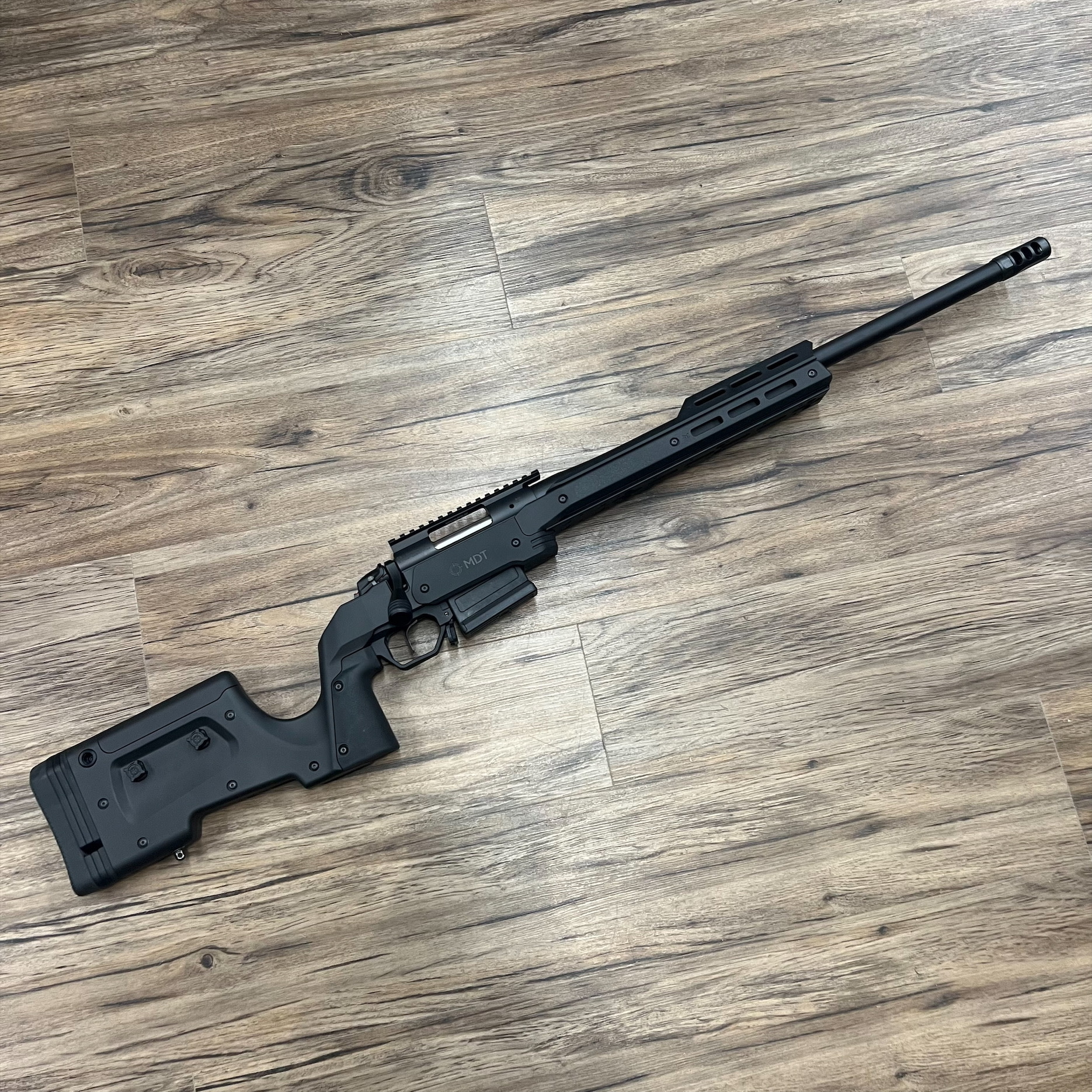 BERGARA BERGARA B14 HMR, 6.5 CREEDMOOR, MDT XRS CHASSIS, MUZZLE BRAKE, PRE-OWNED