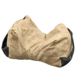 EH TACTICAL GEAR THE STANDARD MID-SIZE SHOOTING BAG, HEAVY GLASS FILL, RIPSTOP, TAN