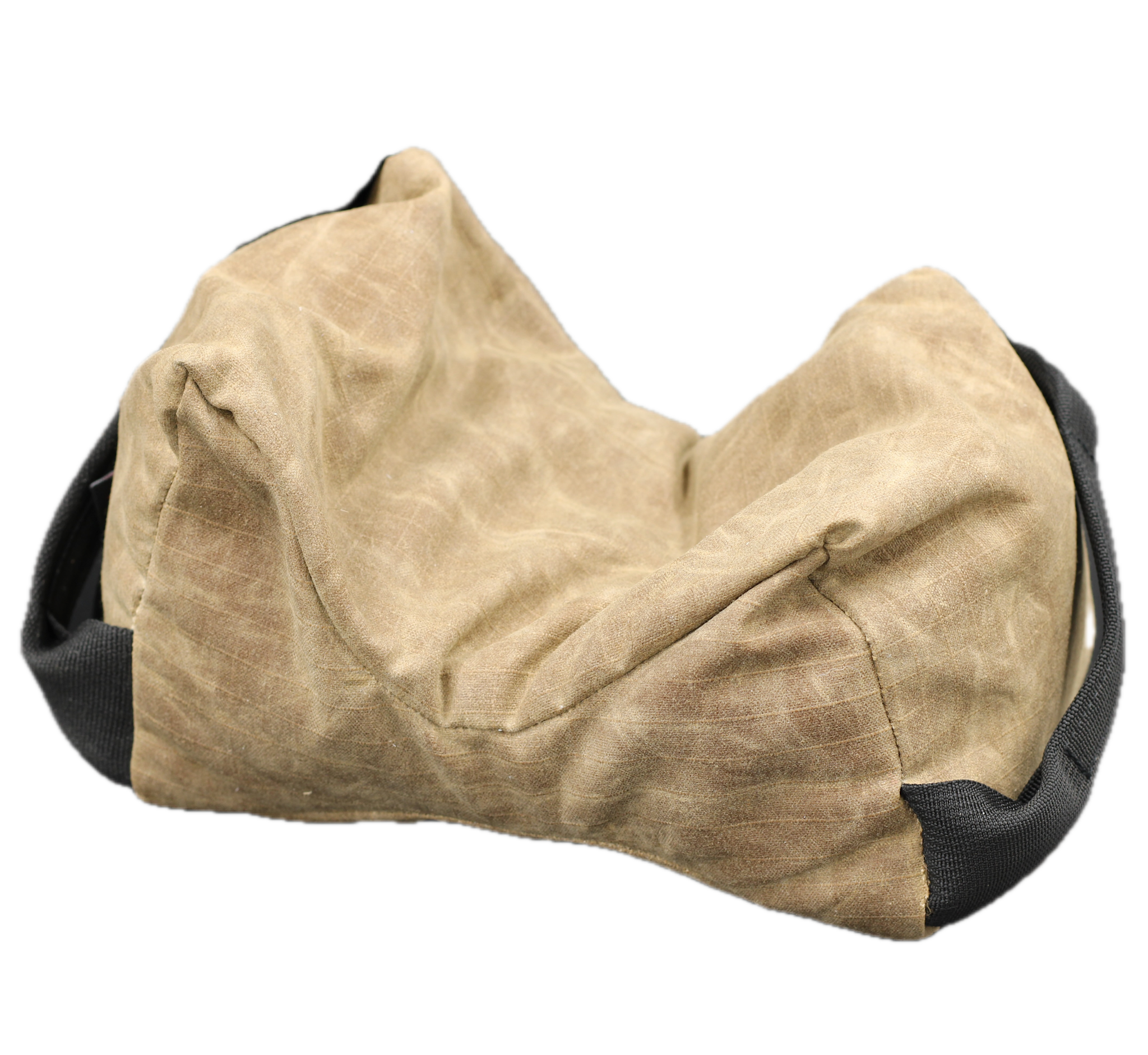 EH TACTICAL GEAR THE STANDARD MID-SIZE SHOOTING BAG, HEAVY GLASS FILL, RIPSTOP, TAN