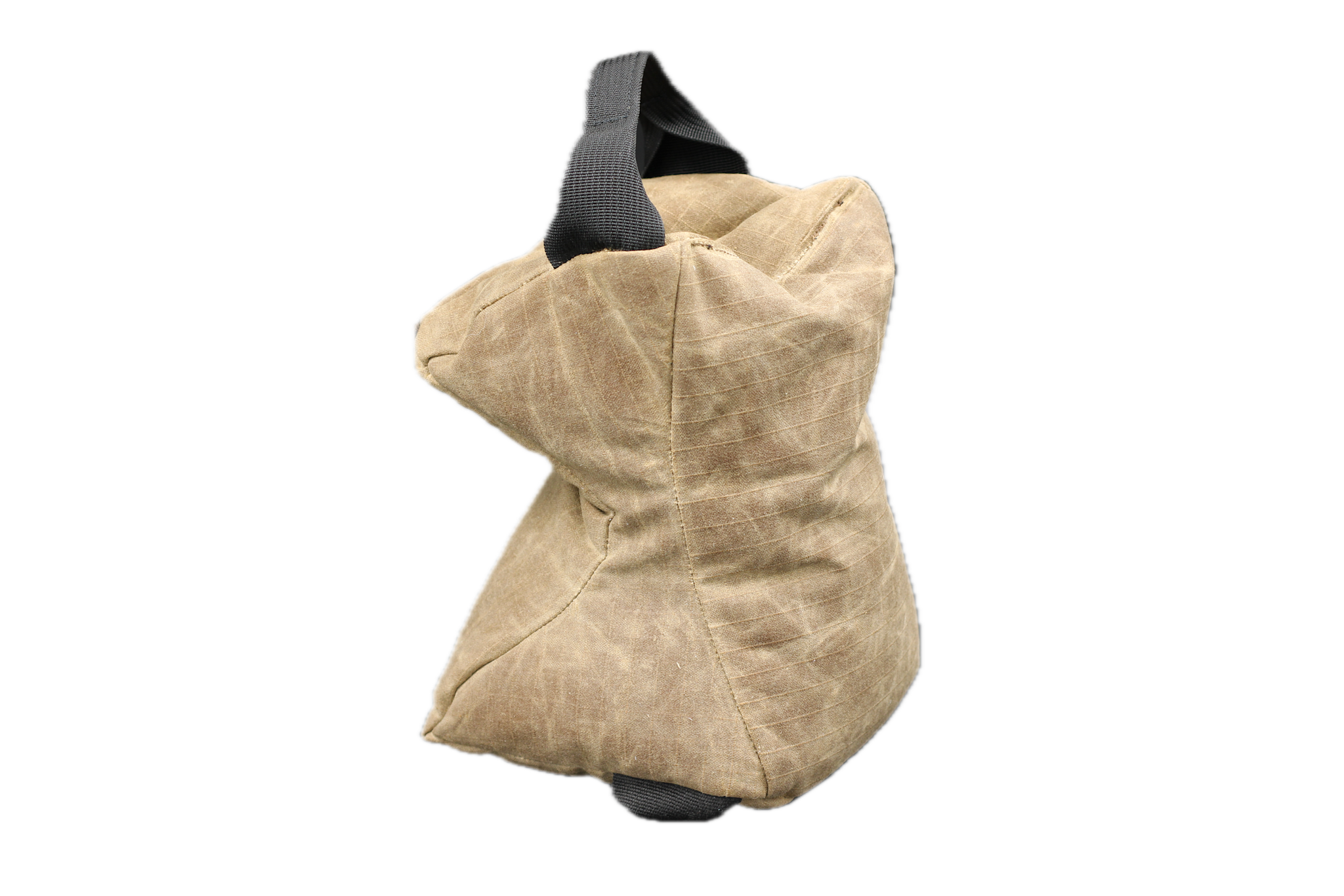 EH TACTICAL GEAR THE STANDARD MID-SIZE SHOOTING BAG, HEAVY GLASS FILL, RIPSTOP, TAN