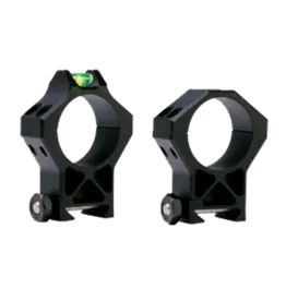 HAWKINS PRECISION HAWKINS PRECISION ULTRA LIGHT TACTICAL SCOPE RINGS, W/ OFFSET BUBBLE LEVEL, 30MM, MEDIUM (1.0")