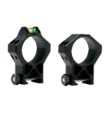 HAWKINS PRECISION HAWKINS PRECISION ULTRA LIGHT TACTICAL SCOPE RINGS, W/ OFFSET BUBBLE LEVEL, 30MM, HIGH (1.25")