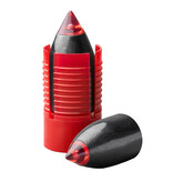 TRADITIONS TRADITIONS SMACKDOWN CARNIVORE MUZZLELOADER BULLETS, W/ SABOTS, 50 CAL, 305 GR, 15 PACK