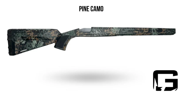 GRAYBOE FLAGSTAFF STOCK, RH, PINE CAMO