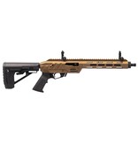 ADLER ARMS RF224 TACTICAL SEMI AUTO RIFLE, 22 LR, 11.7" BARREL, BRONZE