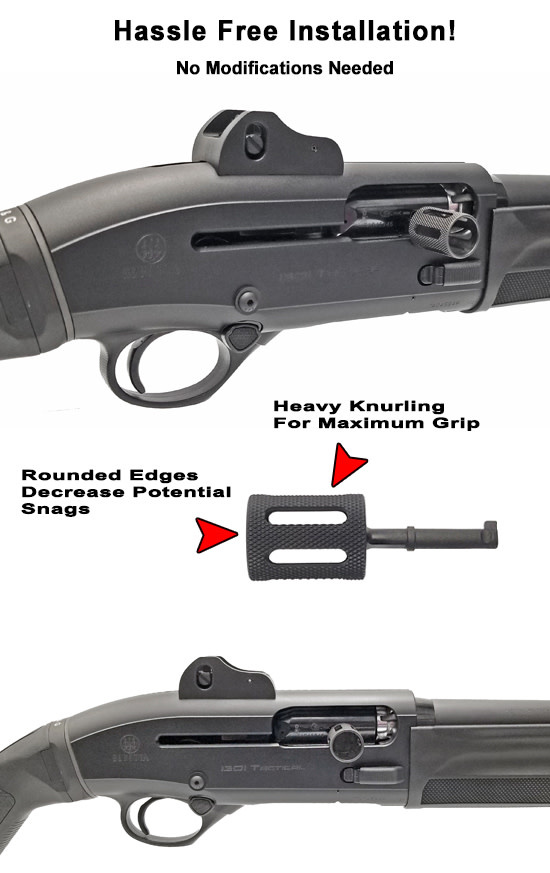 GG&G SLOTTED CHARGING HANDLE, BERETTA 1301