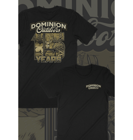 DOMINION OUTDOORS DOMINION OUTDOORS T-SHIRT, 15 YEAR,