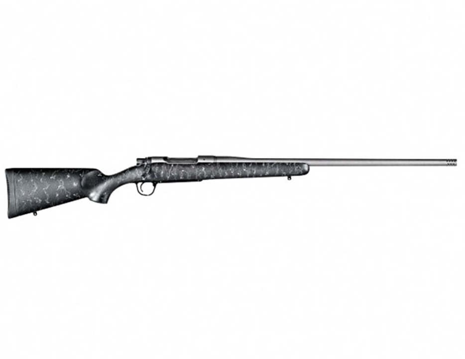 CHRISTENSEN ARMS CHRISTENSEN ARMS MESA RIFLE, 6.5 PRC, 24" BARREL, TUNGSTEN CERAKOTE, BLACK W/ GRAY WEBBING