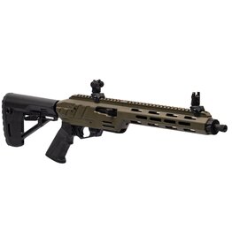 ADLER ARMS RF224 TACTICAL SEMI AUTO RIFLE, 22 LR, 11.7" BARREL, OD GREEN