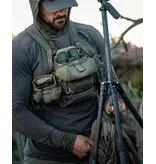 EBERLESTOCK BRAVO MODULAR BINO PACK HARNESS, SMALL, MILITARY GREEN