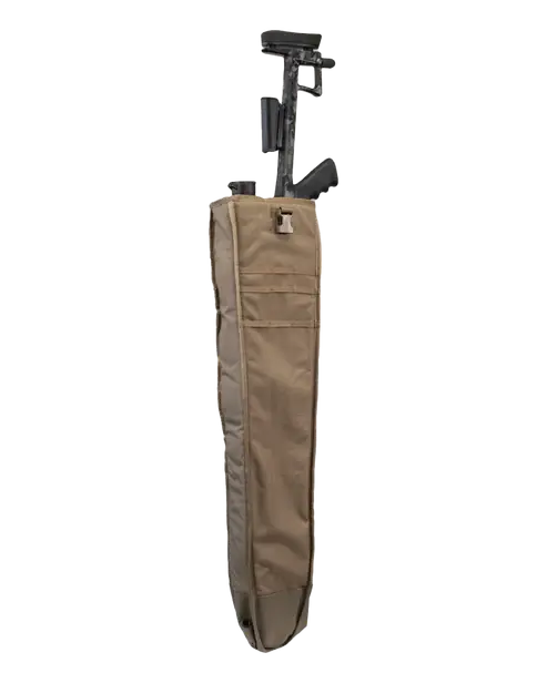 EBERLESTOCK SIDE SCABBARD, BOLT ACTION RIFLE, DRY EARTH