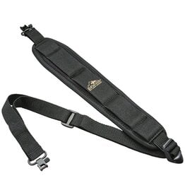 BUTLER CREEK BUTLER CREEK COMFORT STRETCH SLING, BLACK, W/ SWIVELS
