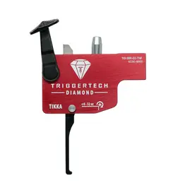 TRIGGERTECH TRIGGERTECH DIAMOND TRIGGER, TIKKA RIFLE, RH, BLACK, FLAT TRIGGER
