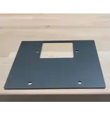 INLINE FABRICATION SPACER FOR FLUSH MOUNT BASE PLATE, REQUIRED IF YOU ARE NOT ROUTING PLATE INTO YOUR BENCH
