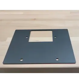 INLINE FABRICATION SPACER FOR FLUSH MOUNT BASE PLATE, REQUIRED IF YOU ARE NOT ROUTING PLATE INTO YOUR BENCH