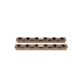 GRAY OPS CNC MPA MATRIX SIDE RAIL WEIGHT KIT, STEEL, PAIR