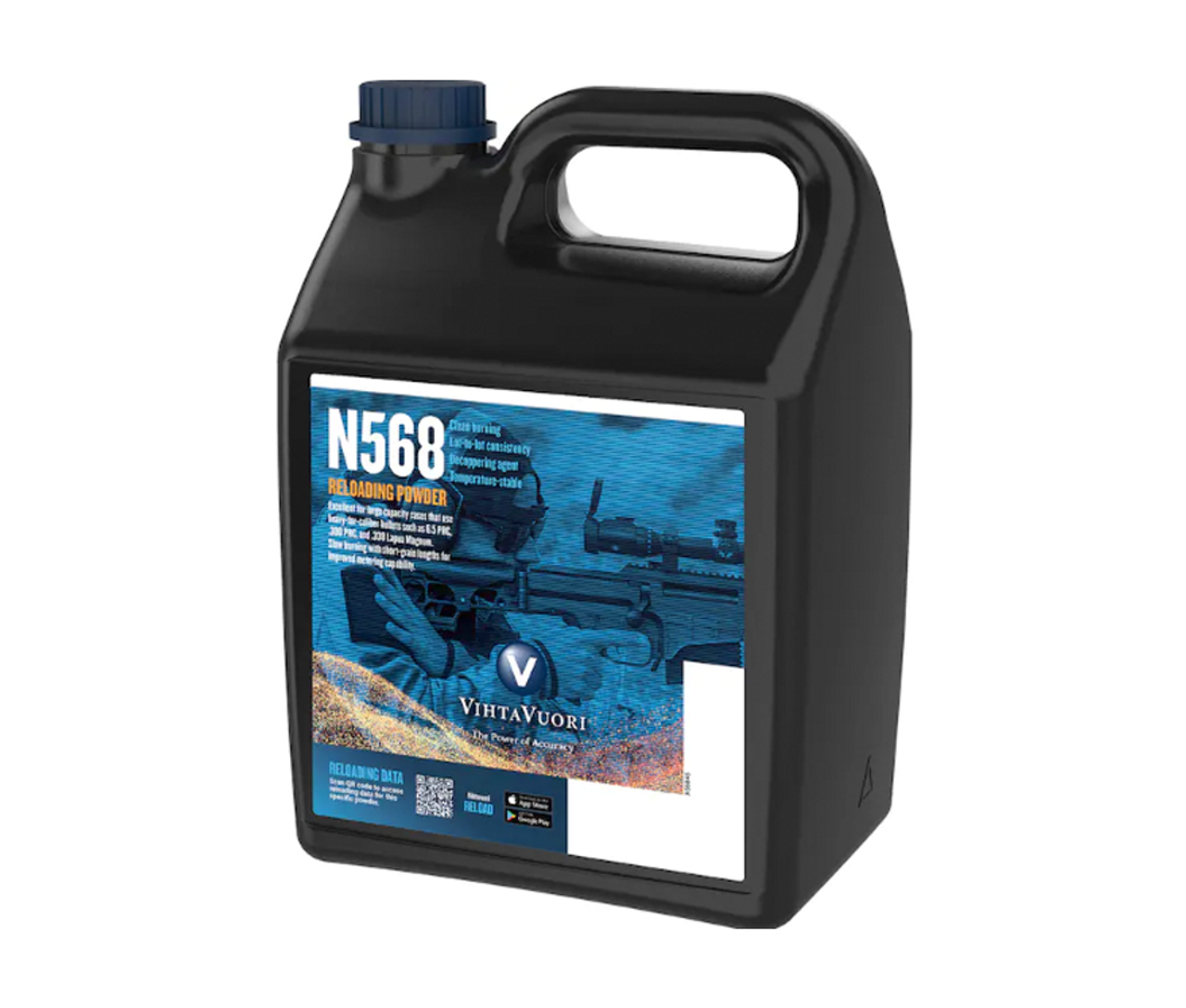 VIHTAVUORI VIHTAVUORI RELOADING POWDER, N568, 8LB