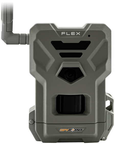 SPYPOINT SPYPOINT FLEX CELLULAR TRAIL CAMERA, 33MP, BUNDLE W/ BATTERIES, MOUNT & SD CARD