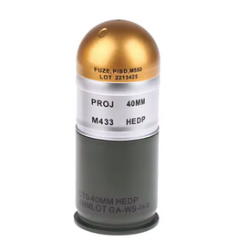 MISC M433 HEDP 40MM GRENADE, DUMMY