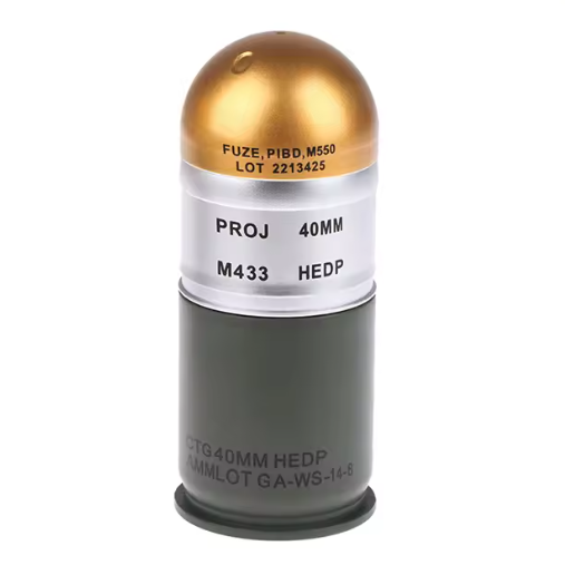 MISC M433 HEDP 40MM GRENADE, DUMMY