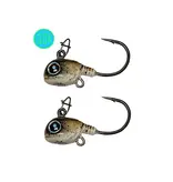 FROSTBITE MEATHEAD LIVE BAIT TUNGSTEN JIG, 7/16OZ, BONEHEAD, 2 PACK