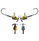 FROSTBITE HEADSPINNER JIG, 5/16, GOLDMINE, 2 PACK