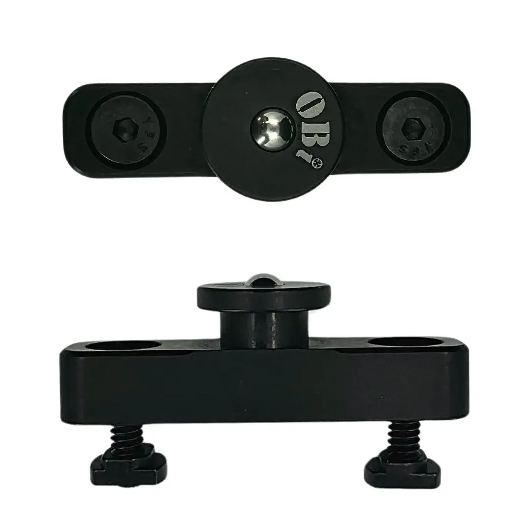 OBI LINK SYSTEM, ROUND POST MPA MATRIX W/ SIDE RAILS, BLACK